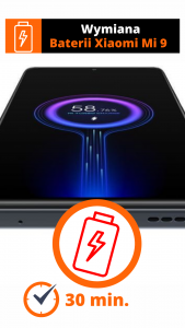Xiaomi mi 9 wymiana baterii